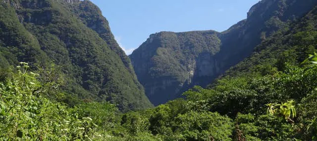 Trilha pelo cânion Malacara saindo de Cambará do Sul, Cambará do Sul