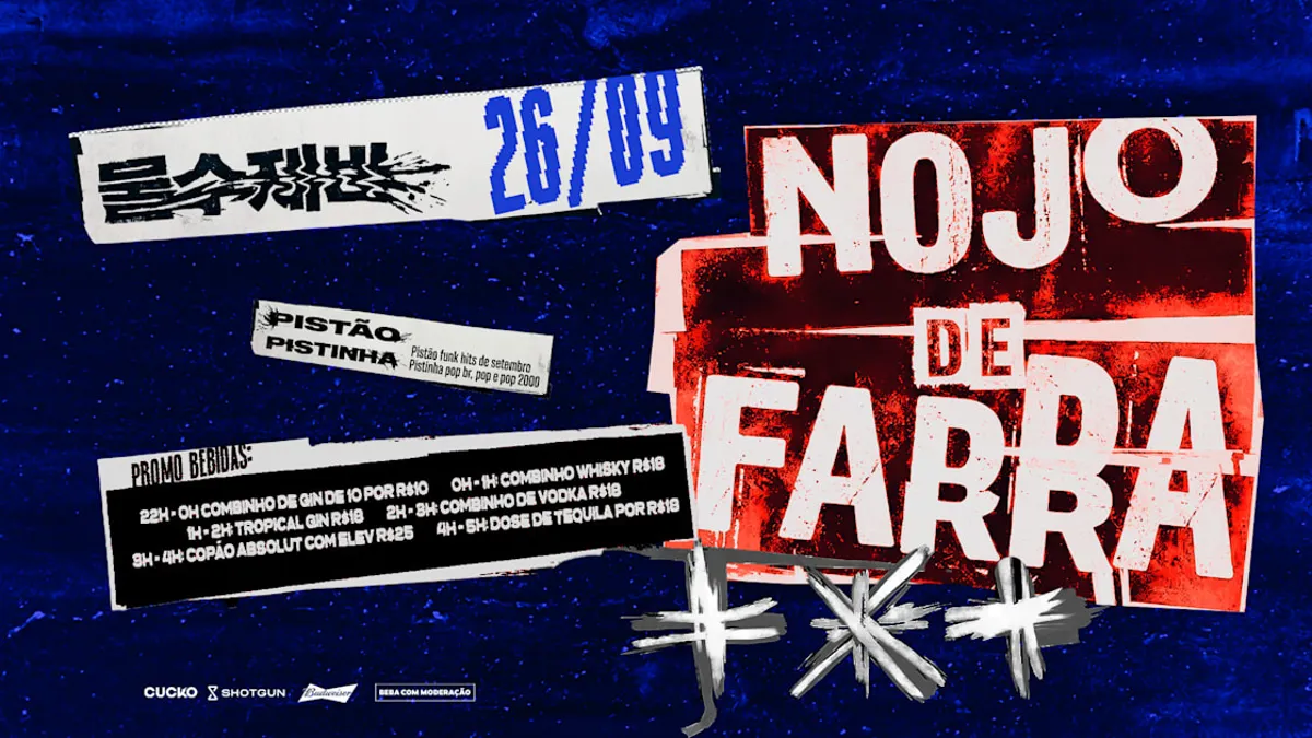 Nojo De Farra :: Funk//Hits//Pop :: 26.09