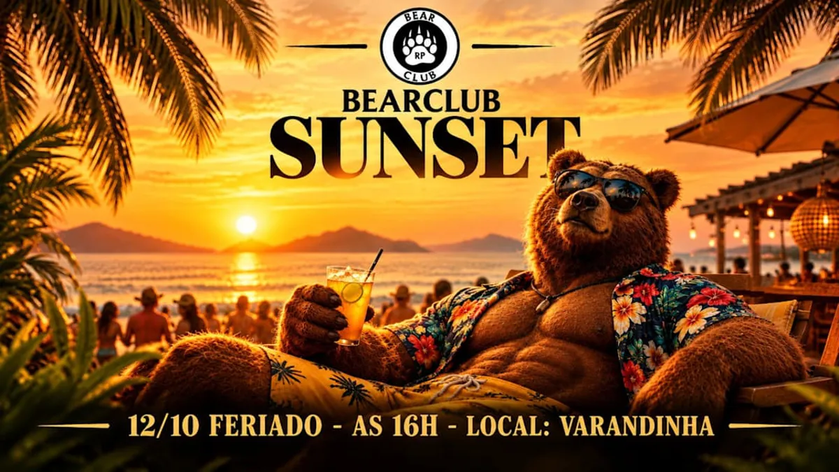 Sunset Bear Club No Varandinha