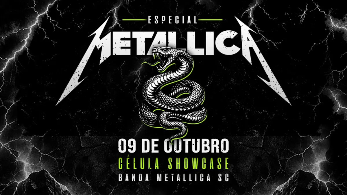 09/10(Sex) Metallica Especial 35y Black Álbum