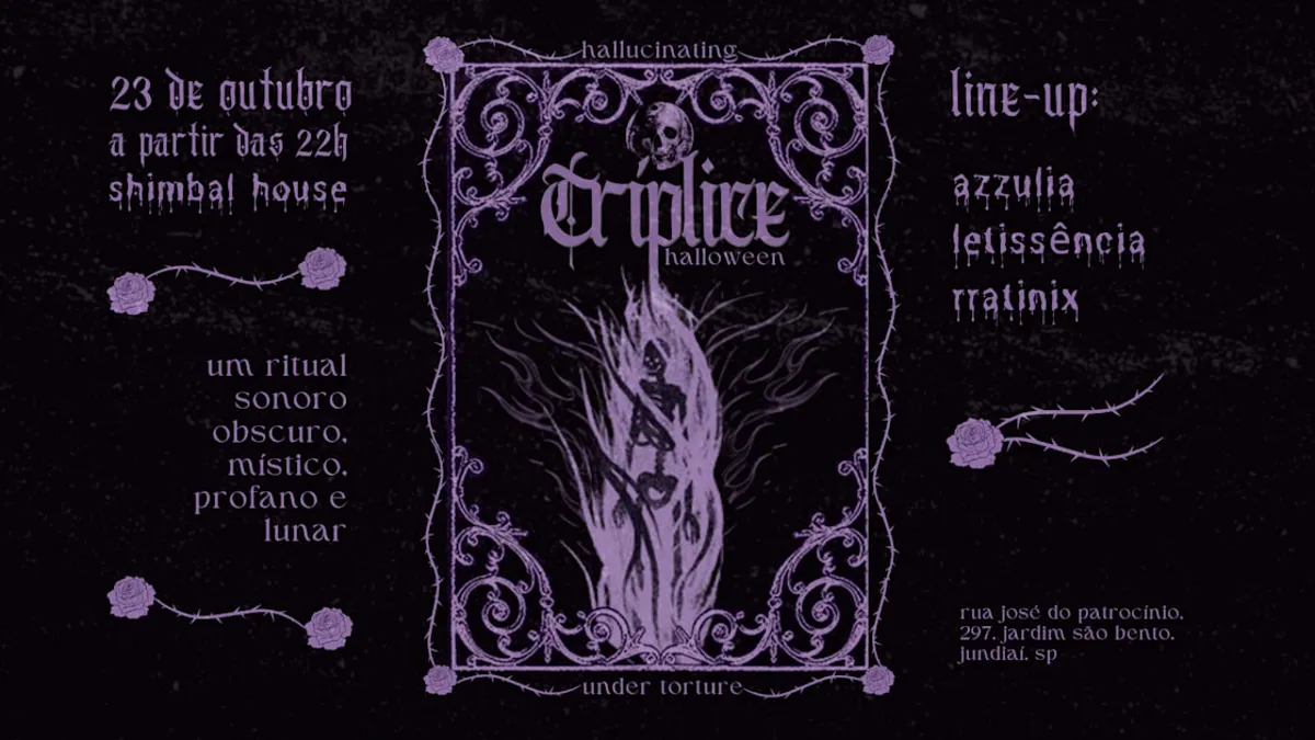 Tríplice: Halloween ☽23/10☾