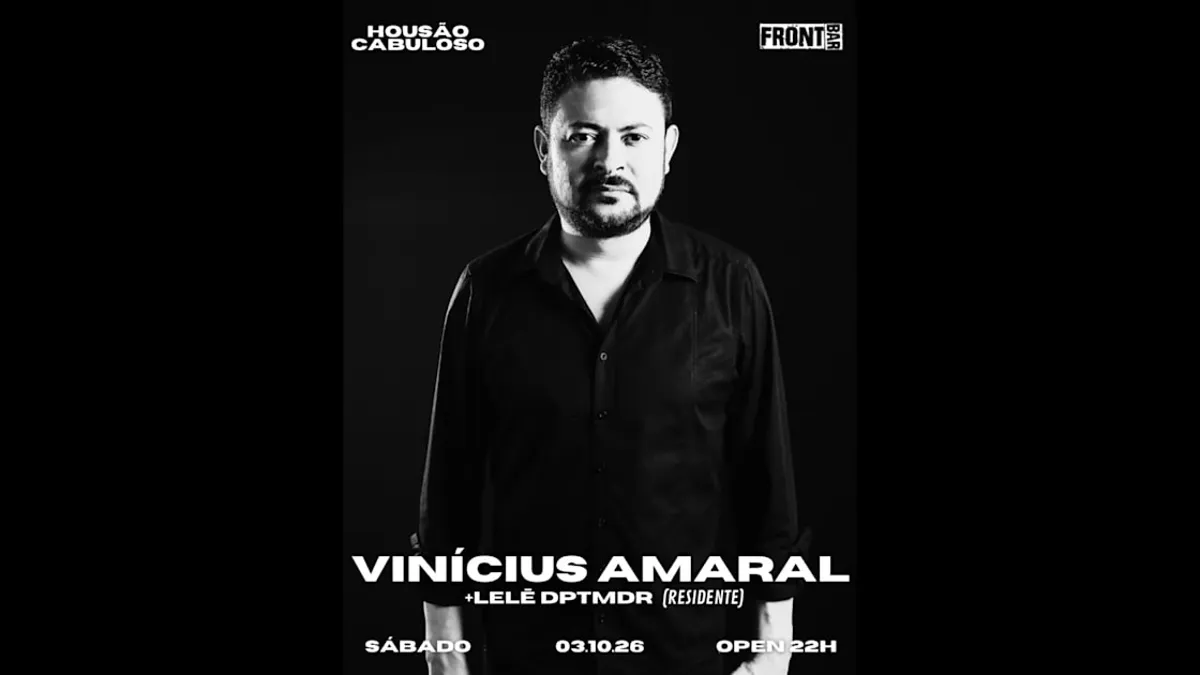 Housão Cabuloso Com Vinicius Amaral At Front Bar