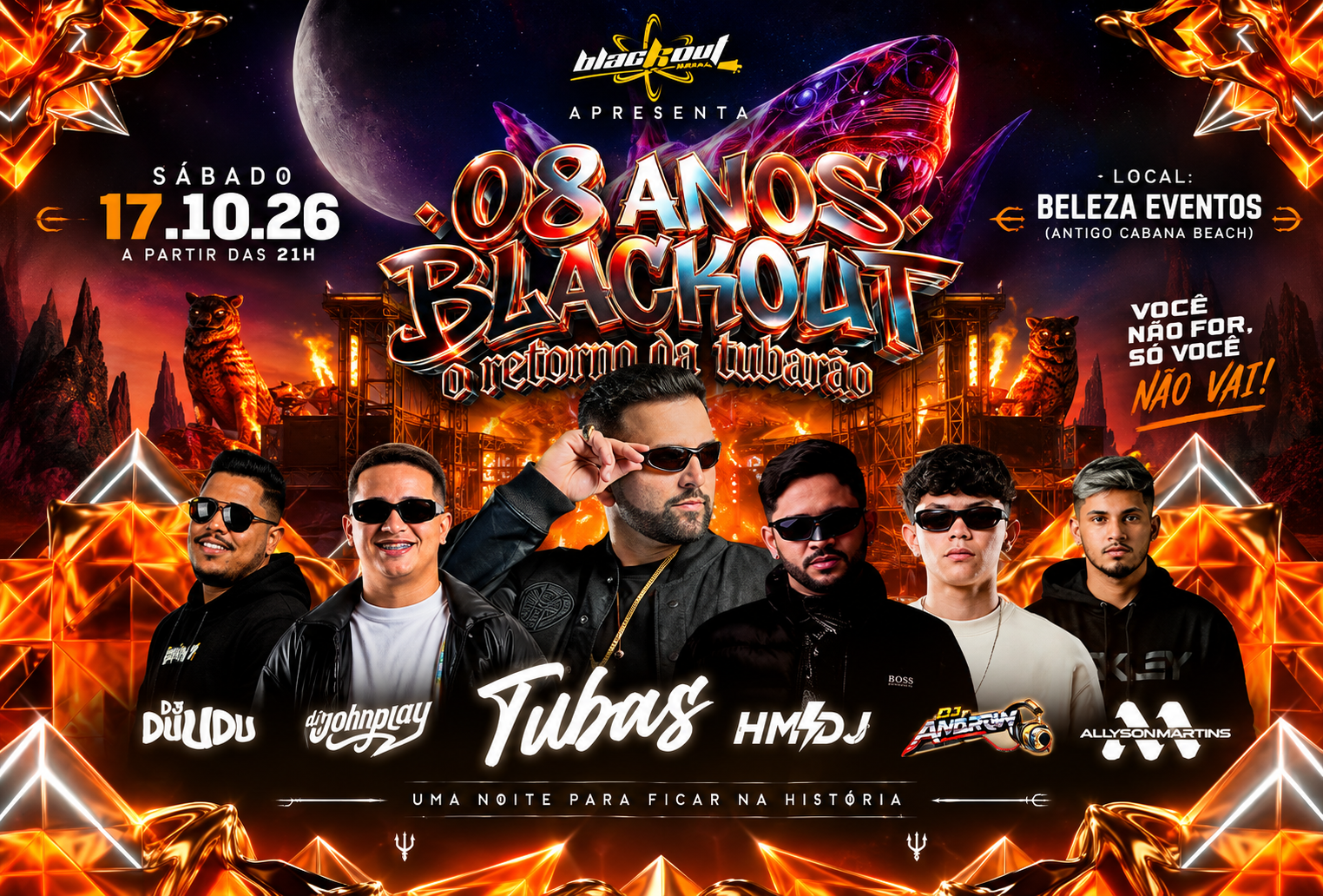 8 anos de blackout marabá especial dj tubas