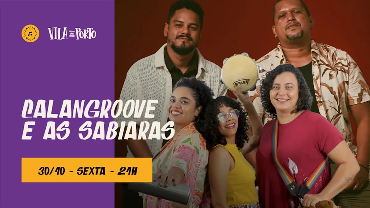 Show Calangroove E Sabiaras//Sarapatel De Música Brasileira