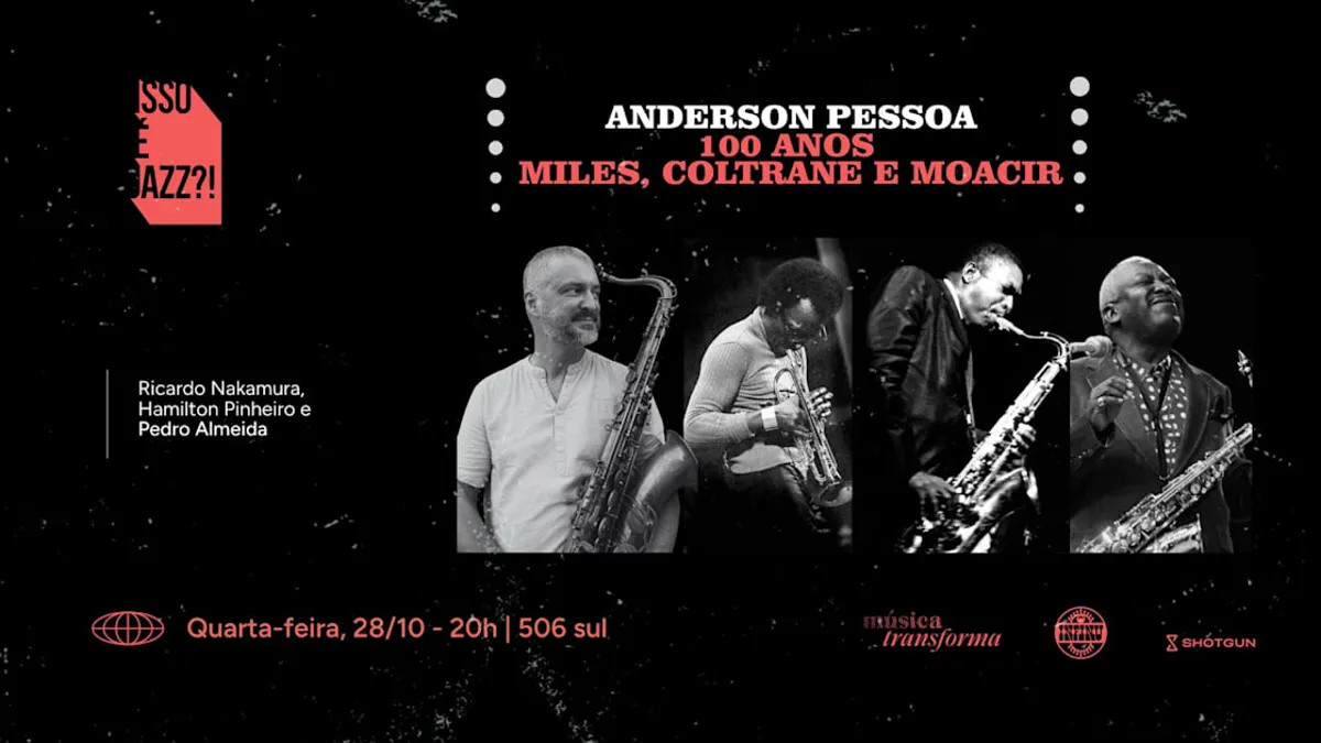 Isso É Jazz ?! Anderson Pessoa Toca Coltrane, Miles E Moacir