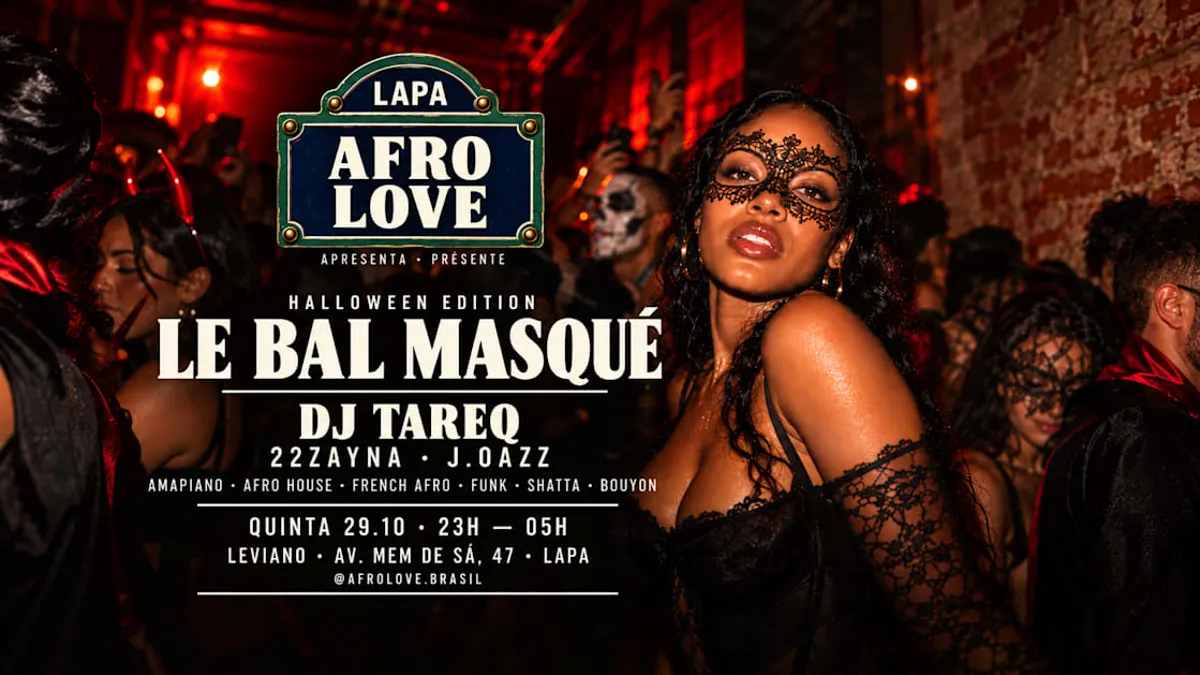 Afro Love Nº01 — Le Bal Masqué · Halloween Edition