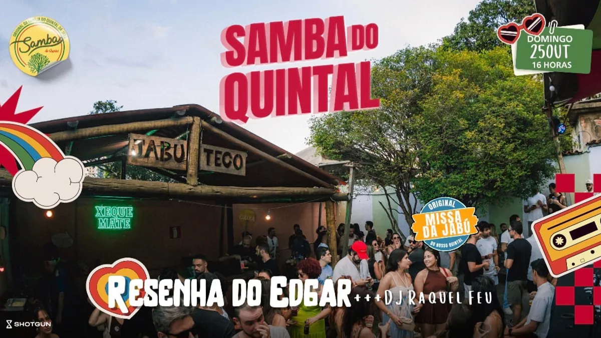 Domingo É Dia De Jabu! Resenha Do Edgar - Dj Raquel Feu