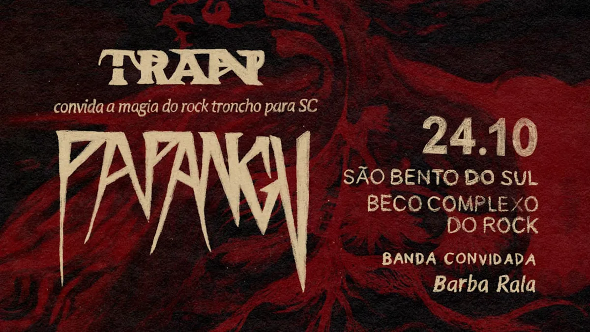Larva Apresenta: Papangu, Tran E Barba Rala Em Sbs