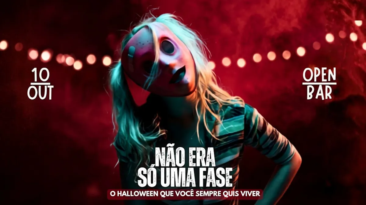 Não Era Só Uma Fase - Halloween - Open Bar - Curitiba
