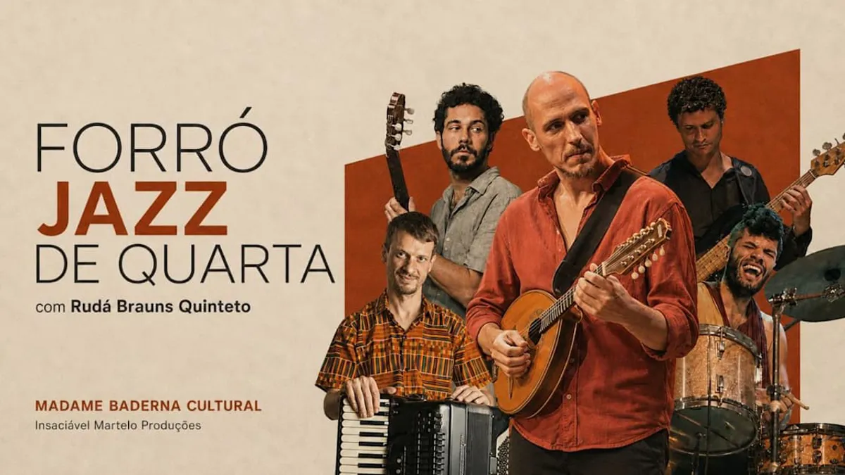 Forró Jazz De Quarta (Com Rudá Brauns Quinteto) - Semana 4