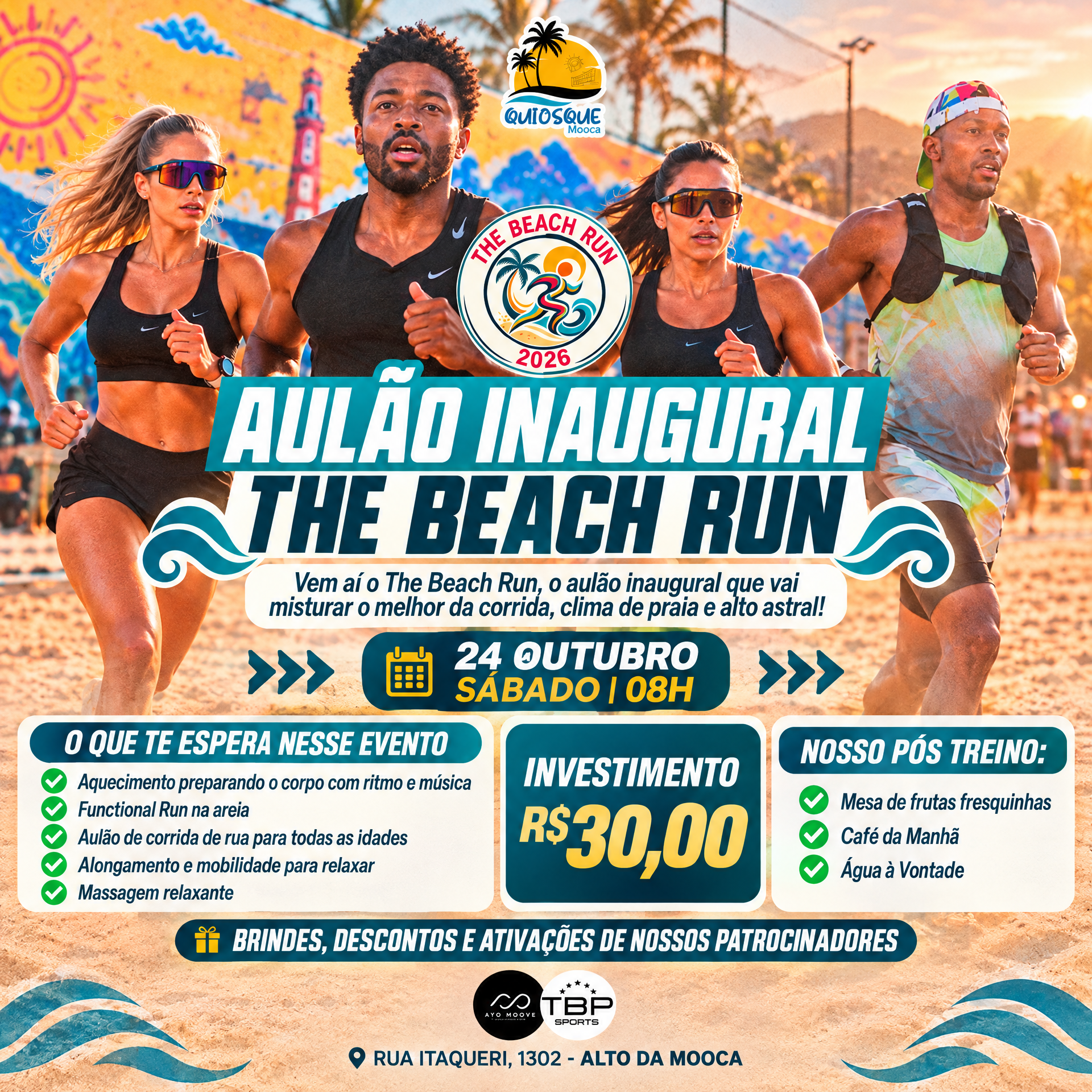 Aulão Inaugural- The Beach Run