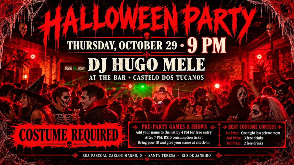 Baile Do Mele Halloween Party